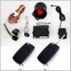 Easy install Immobilizer system one way alarm vehicle security car alarm with flip key for car with keyless entry function