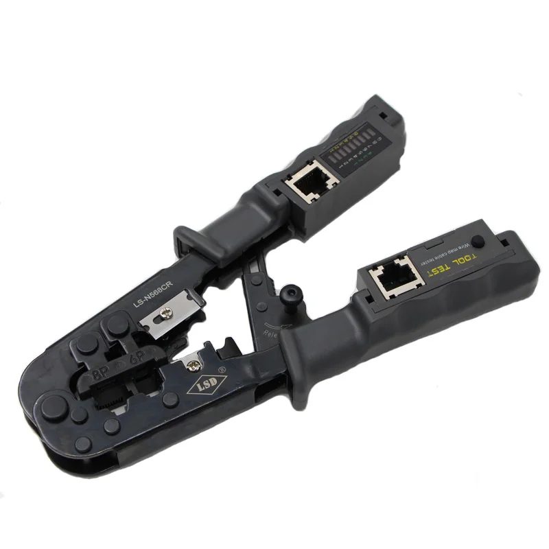 Network Tool Test Crimping Tool For Utp And Stp Cables Multifunction