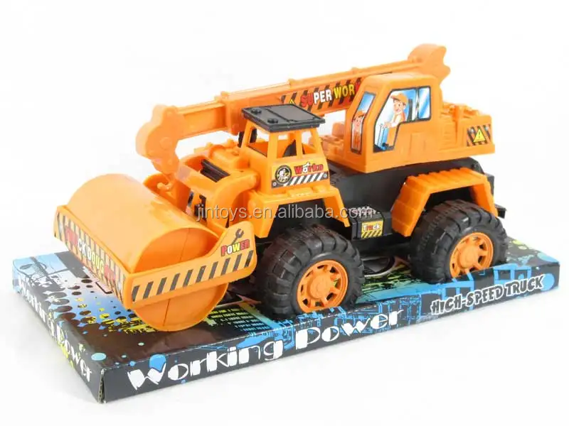 Hot Selling Plastic Children Toy Construction Toy Friction Truck Toy