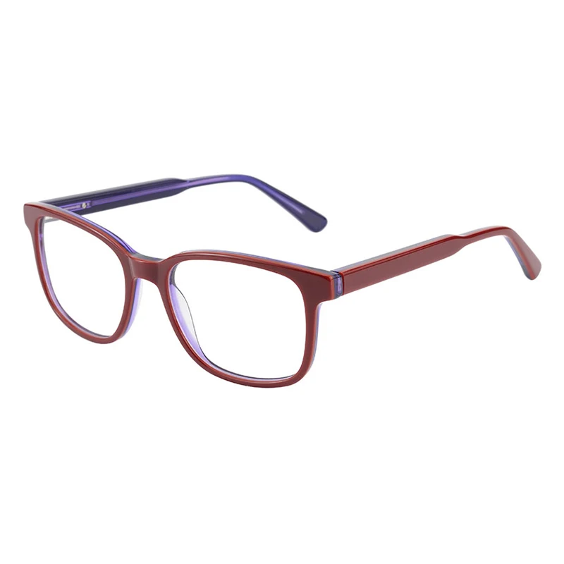 

2019 Oculos China Manufacturers Acetate Optical Spectacle Frames, Blue/yellow/brown crystal