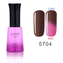 iLuve Fashion Nail Gel Temperature Change Chemeleon Nails Salon UV LED Lamps Polish Color Changed Enamel 12ml  #GLA5704