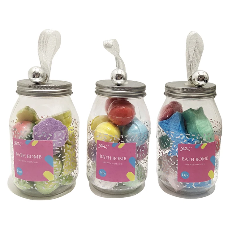 
Large Salt Bath Bomb Gift Set Organic 