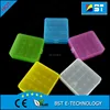 Professional 4 x 18650 battery case 4 slots pvc battery box