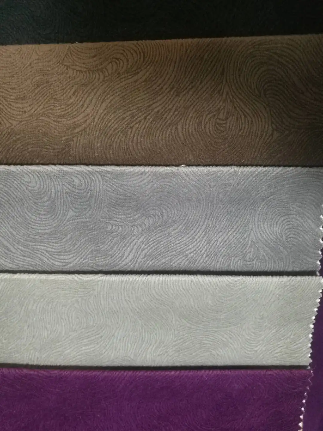 Bufflo hot sale burn-out sofa Upholstery fabric