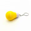 squeezed Christmas small light bulb model key ring fashion accessories bubble mini lamp pendant PU stress