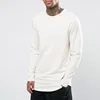 Online Shopping India Cotton T-shirt Manufacturer Blank White T-shirt Loose Fit T-shirt Long Sleeve Shirt For Men