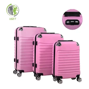 pink hard case suitcase