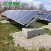 Commercial Solar Ground Mount Concrete Block PV Panel Support