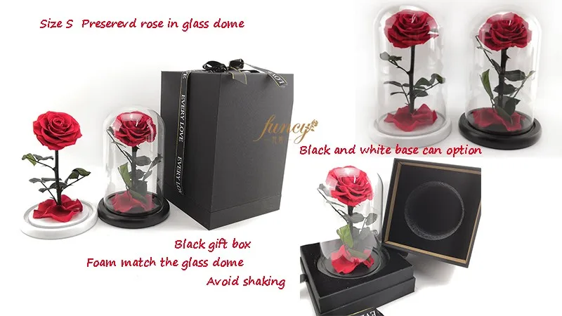 Whole Forever Rose Flower Wedding Souvenirs Guests Flower Wall Forever ...