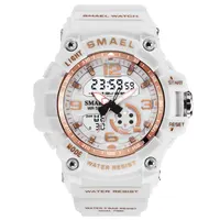 

SMAEL Watches Men Military Army Mens Watch Reloj Electronic Led Sport Wristwatch Digital Male Clock 1808 S Shock Sport Watch Men