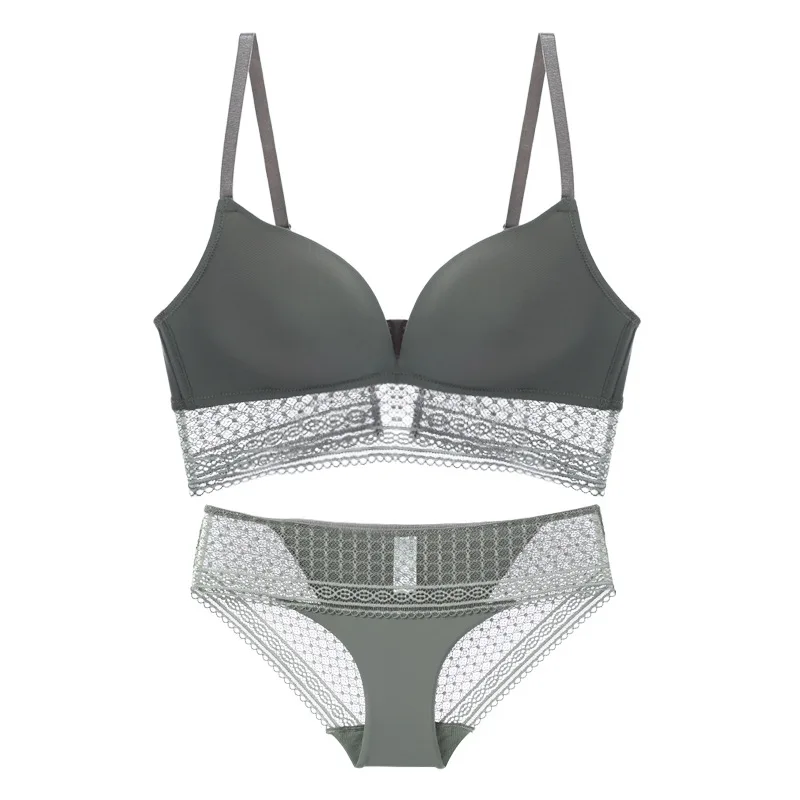 Factory Direct Sales Bra Brief Sets Women Push Up Sexy Bra Sets Super Sexy Push Up Bra and Panty Set