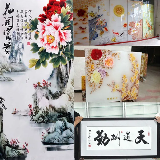 Paintings murals Decorative paintings Uv printers 3d Relief murals Uv printers Uv flatbed printers