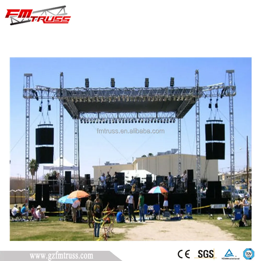 line array stage