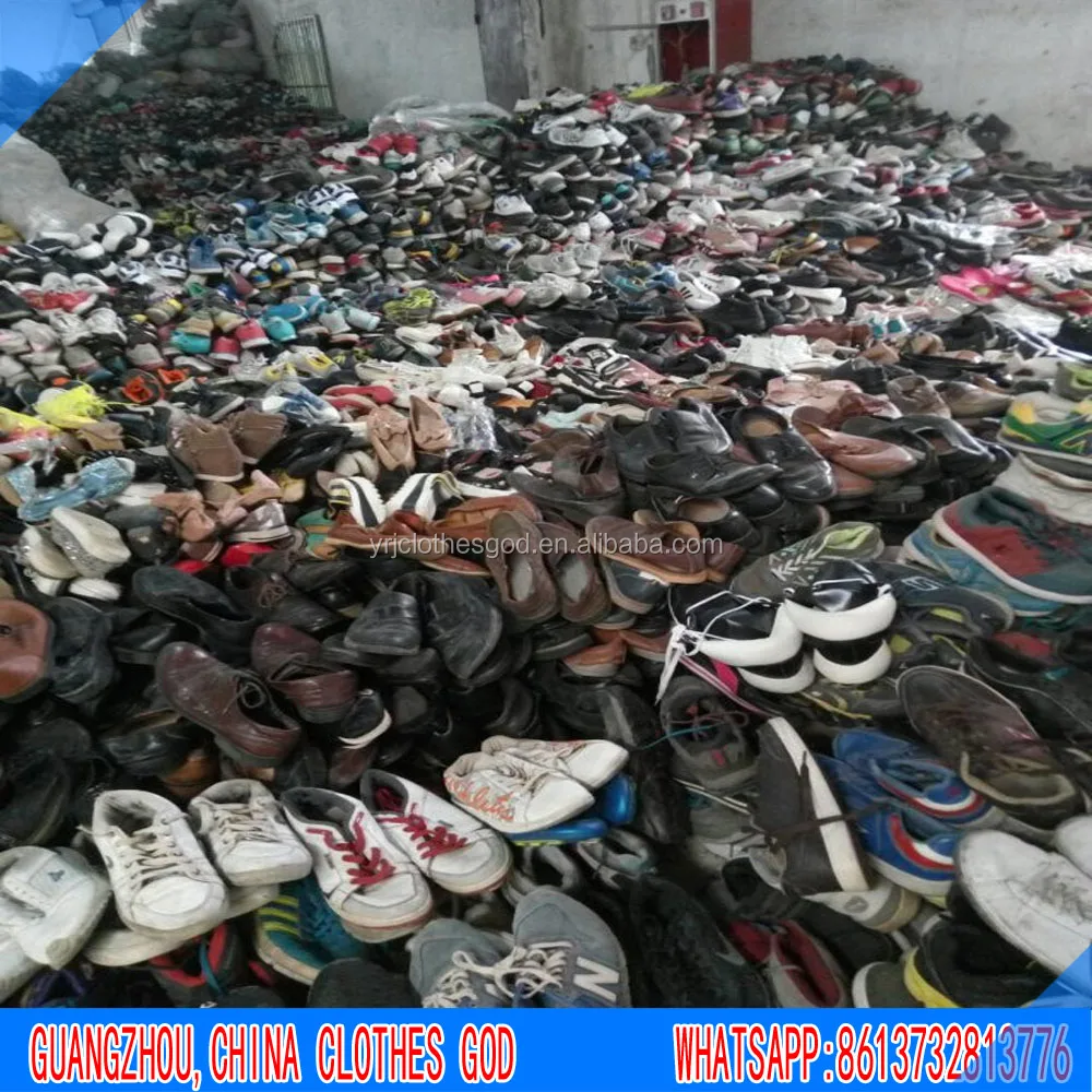 Low Price Second Hand Shoes Used Canvas Shoes in New York - China