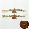 Newest Delicate Driver Pattern Custom Logo Chain Tag for Garment Accessories
