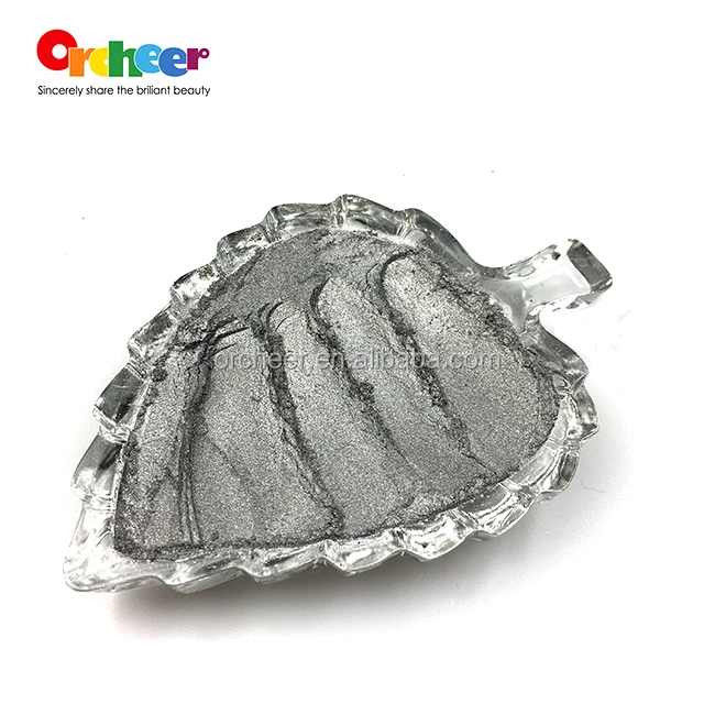 
Silver grey recolored pearlescent pigment,pearl powder pigment 