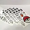 Custom Synthetic Cartoon Decoration Glossy Die Cut Kiss Cut Kids Sticker Sheet