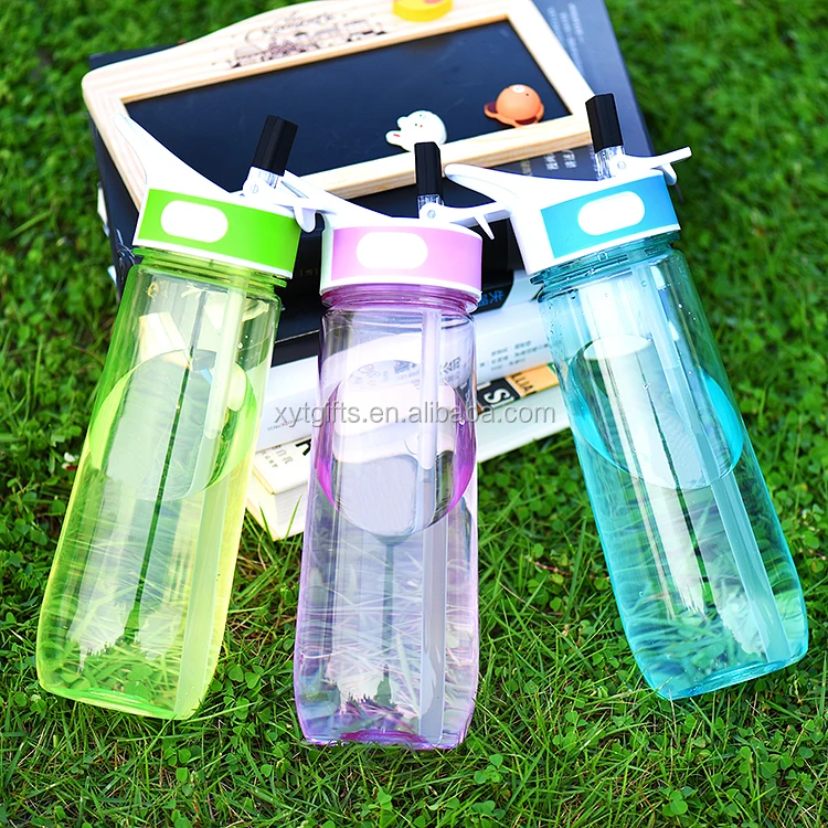 
800M TRITAN BPA FREE sports bottle with straw wholesale 