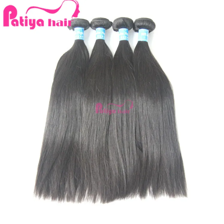 

Patiya Raw Virgin Indian Temple Cuticle Aligned Hair, wholesale virgin hair vendor, Natural color black 1b