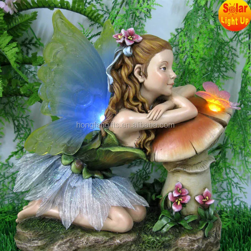 resin fairy garden statues