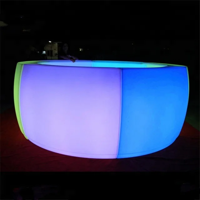 
Rechargeable LED Furniture Garden Event Club Outdoor Bar Counter 