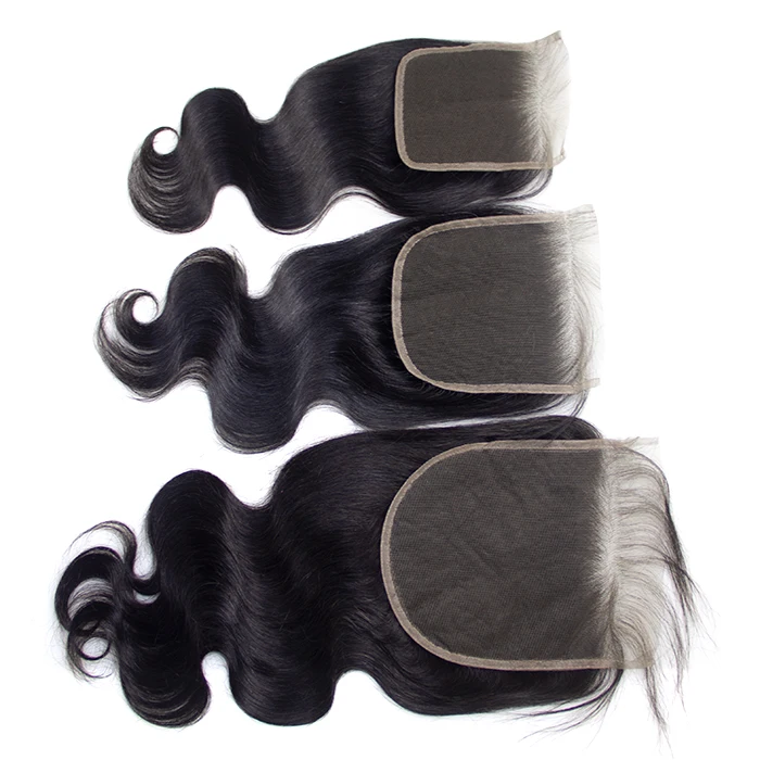 

No Tangle No Shedding Virgin Double raw indian hair directly from india human hair,Silk 4x4 7x7 6x6 5x5 lace closure, Natural color
