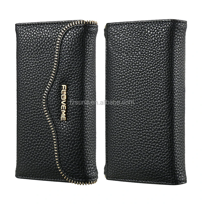 Good Price For Newest FLOVEME FLOVEME Brand For IPhone 6/7 Leather Wallet Phone Case