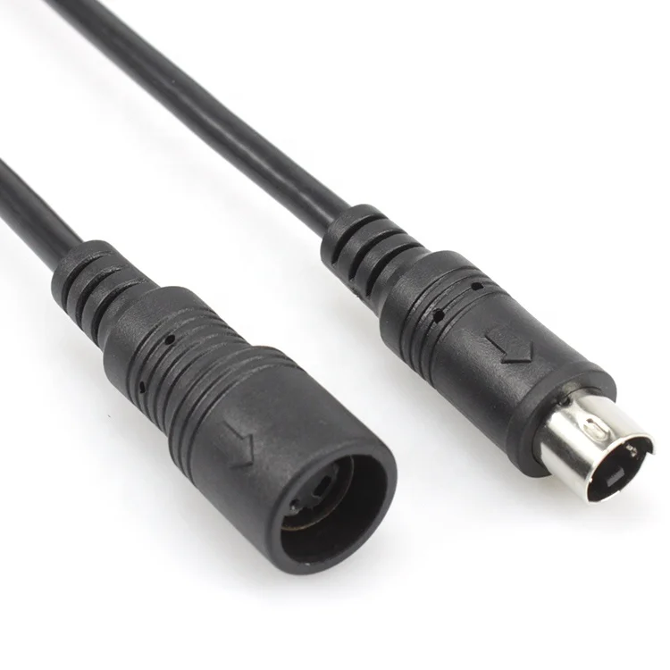 Mini Din 4 Pin Cable Md4 Pin Male To Female Extension Audio Video Cable
