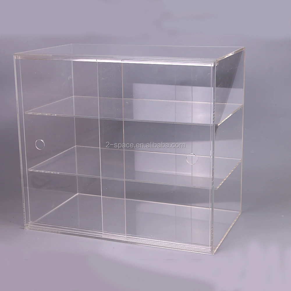 Countertop Crystal 3 Layer Clear Acrylic Bakery Storage Box