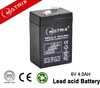 NP4-6 6V 4ah lead acid battery for central fire and emergency lamp