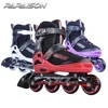 Purple white color new model design inline roller skates produce in China RTS