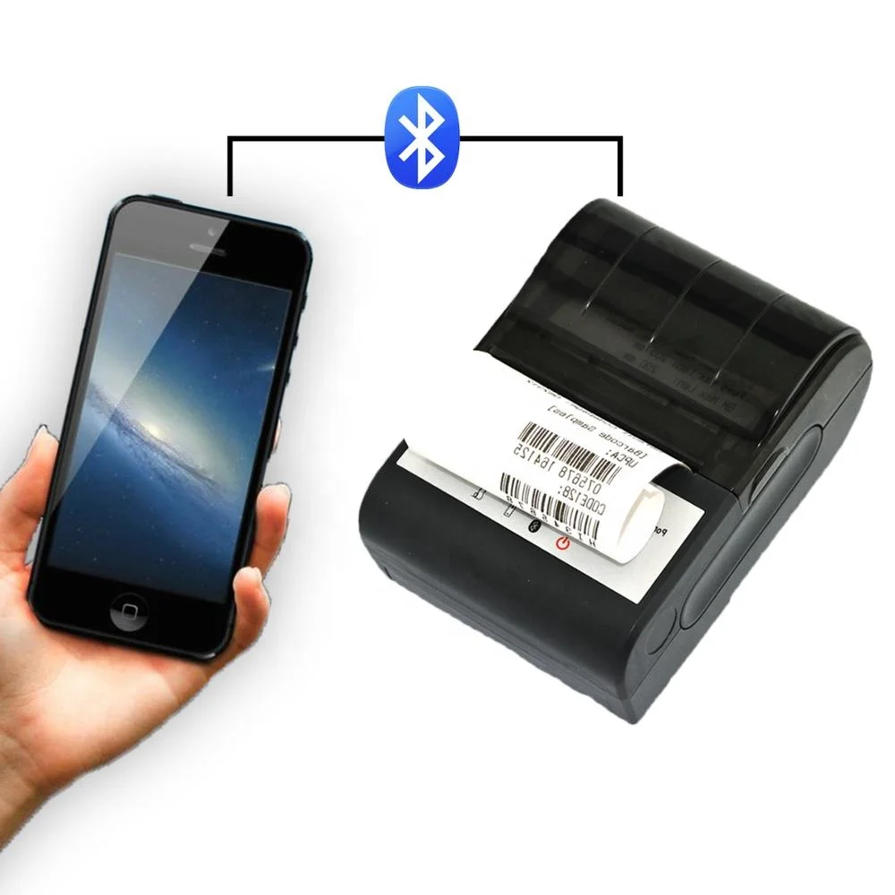 

Mini 58MM USB Battery Powered BT Portable Receipt Printer HCC-T2P