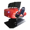Attractive Double Seat Red Car Simulator for Racing Game