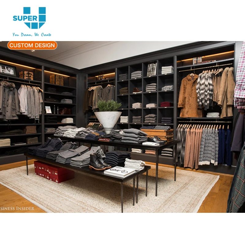 Retail Boutique Readymade Garments Shop Interior Design Furniture