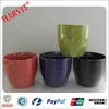 China Home Decor Flower Pot Wholesale Ceramic Glazed Flower Pot/ Coloured Plant Pots /Small Ceramic Flower Pots