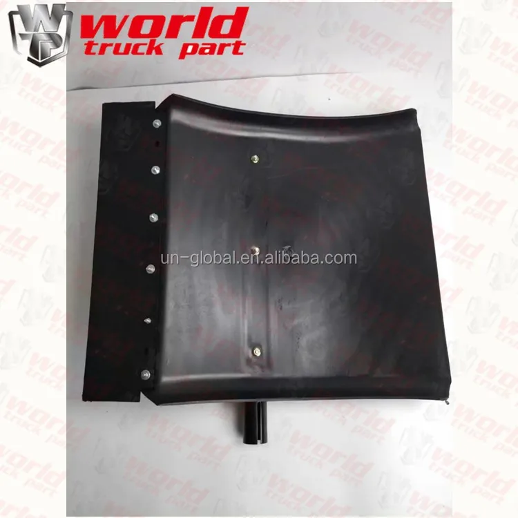 Black Plastic Quarter Fenders For Freightliner Cascadia Heavy Trucks