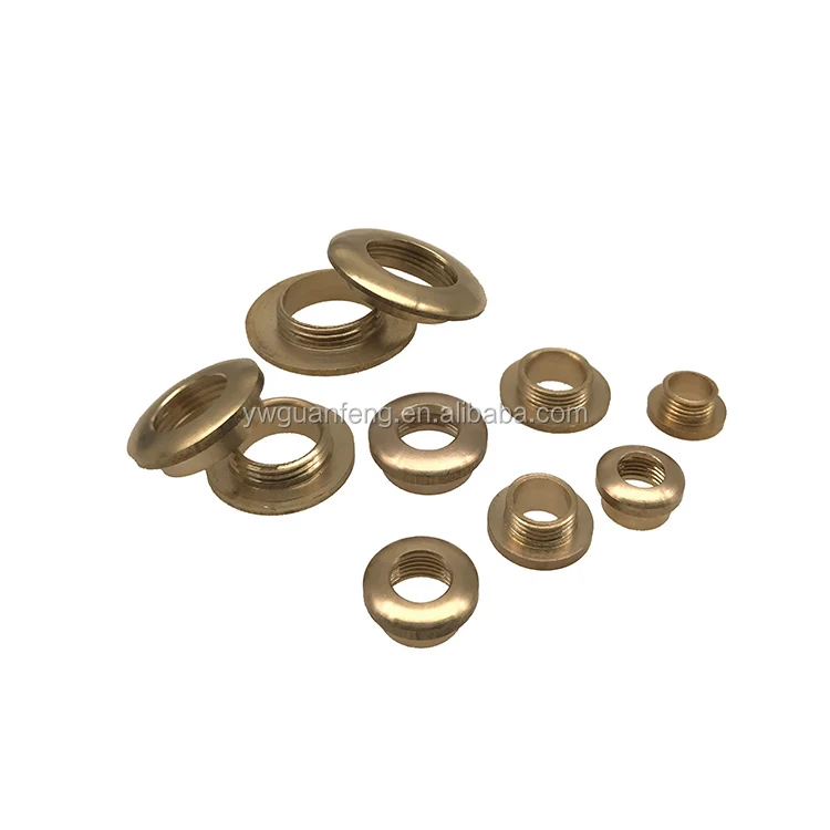 Guanfeng Screw Pattern Grommet Washer Double Side Brass Material
