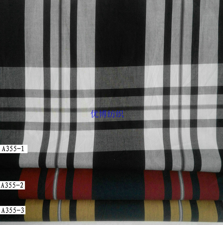
COTTON YARN DYED PLAID WITH READY STOCK,NO MOQ 