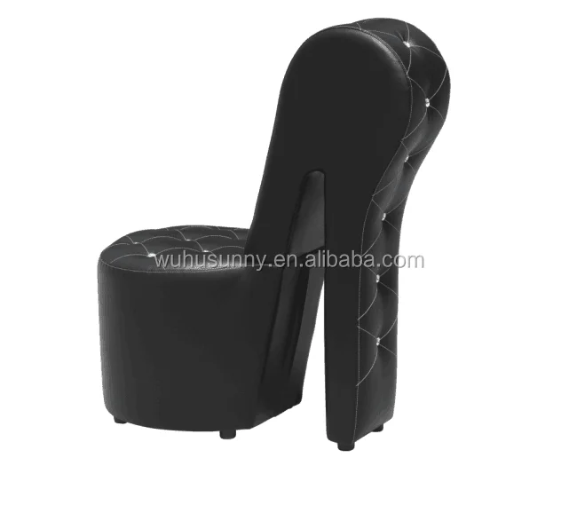 Cheapest Popular Modern High Heel Shoe Chair Buy Pu Leather High