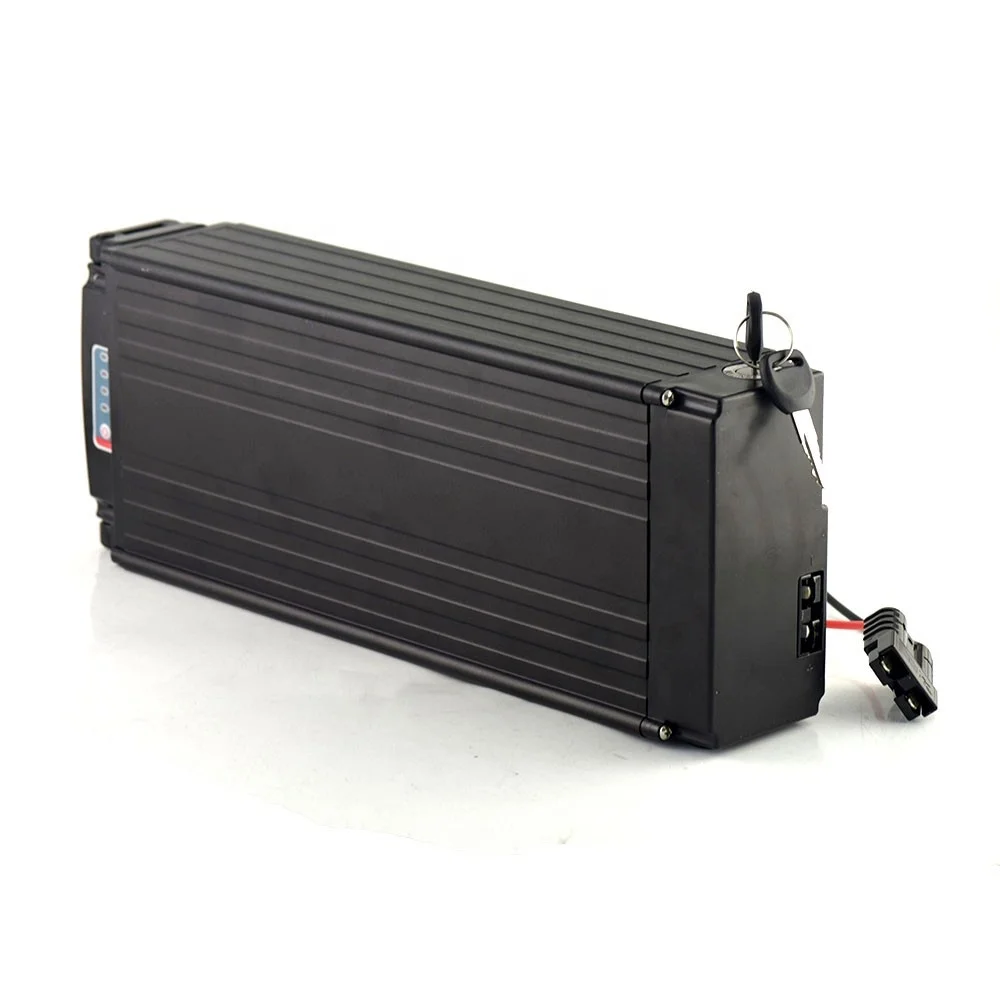 Rear rack 48v 30ah lithium ion battery pack for electric bike motor 1500w