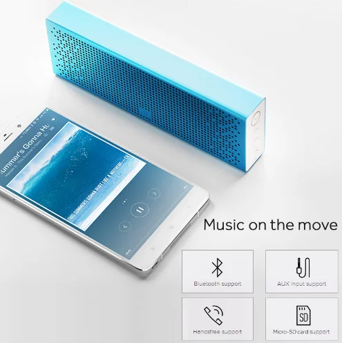 

new Original Xiaomi MI Square Box Speaker Portable Wireless Stereo Sound Speaker
