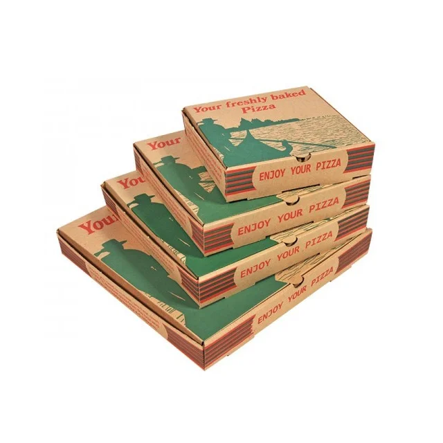 Fancy Design Low Price Custom Shaped Corrugated Reusable Pizza Box ...