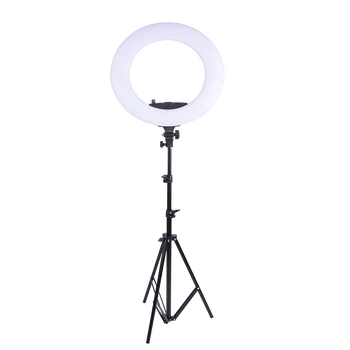 Update 18 Inches Led Photography Light Ring Light With Lcd And Remote