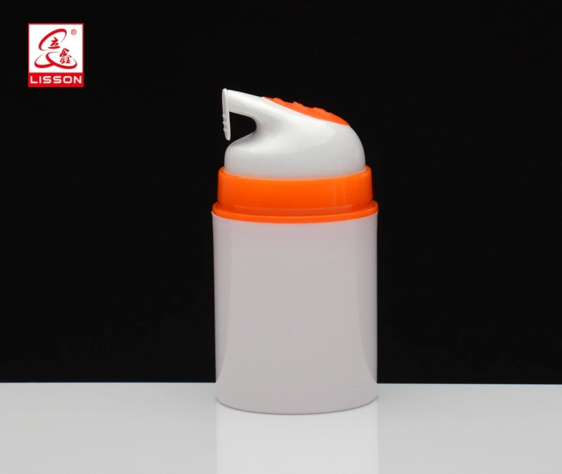 wholesale cream/ lotion airless cosmetic pump container sets