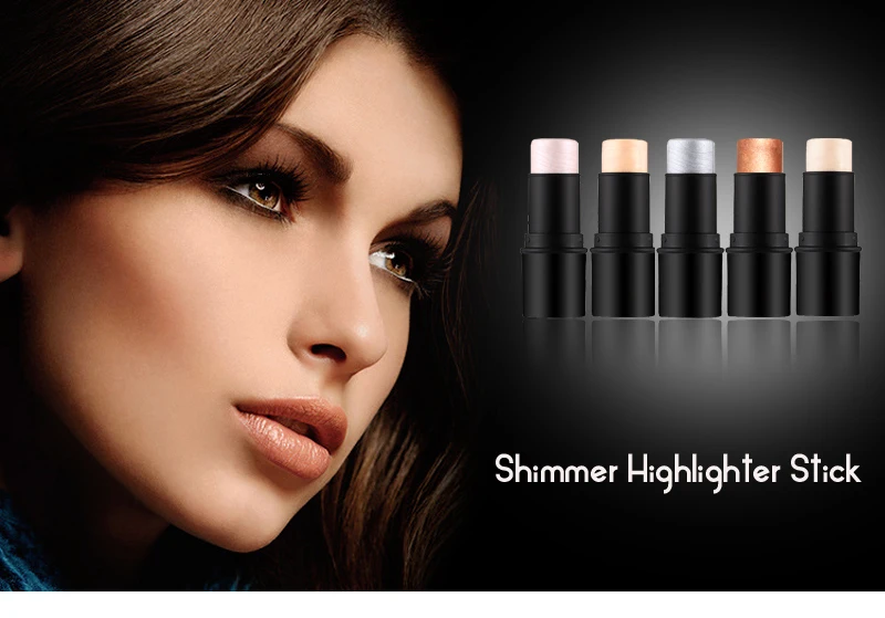 
Private label foundation custom your own brand highlighter makeup glitter foundation 5c 