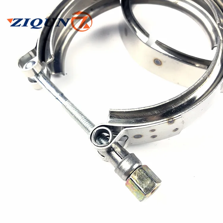 
704 stainless steel clamps with strong inner groove high quality high hardness rubber tubing pipe clamps hardware screw 