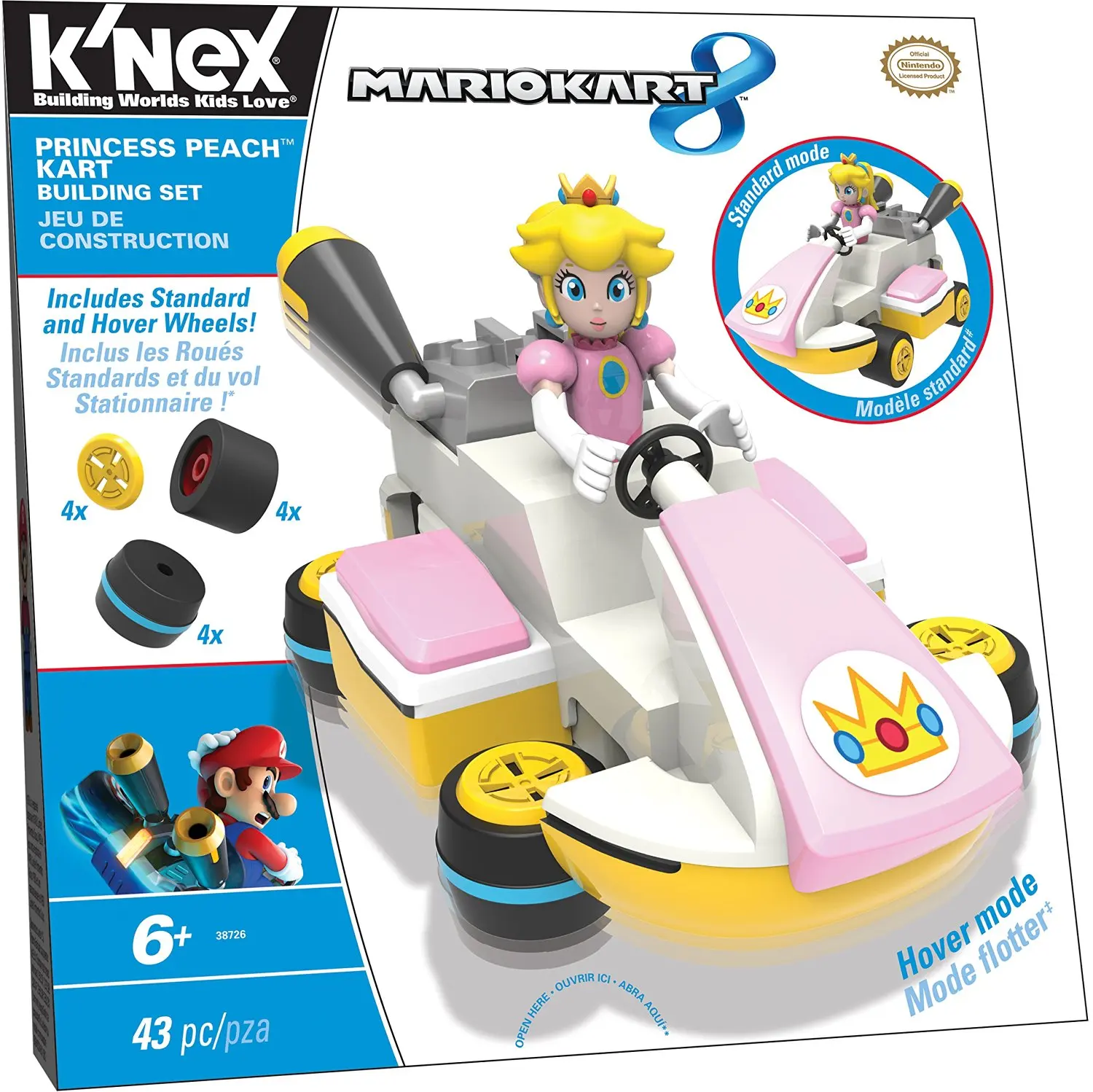 princess peach remote control kart