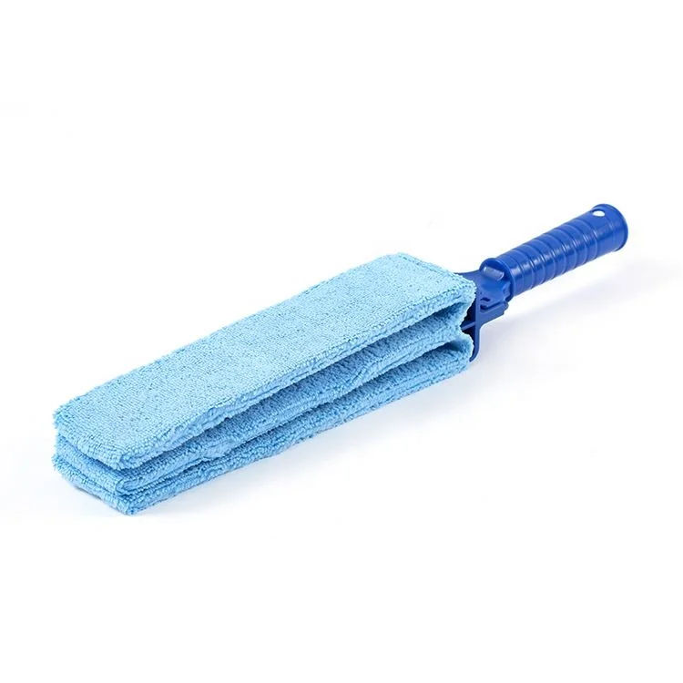 

Microfiber Window Cleaning Brush Cleaner with Washable Venetian Blind Blade Cleaning Cloth air Conditioner Duster, Customized