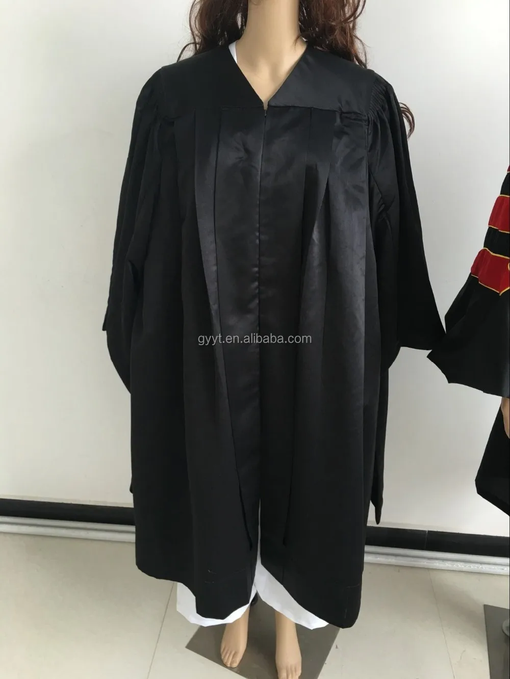 Pleated Academic Graduation Gown All Grades Advocate Gowns Buy
