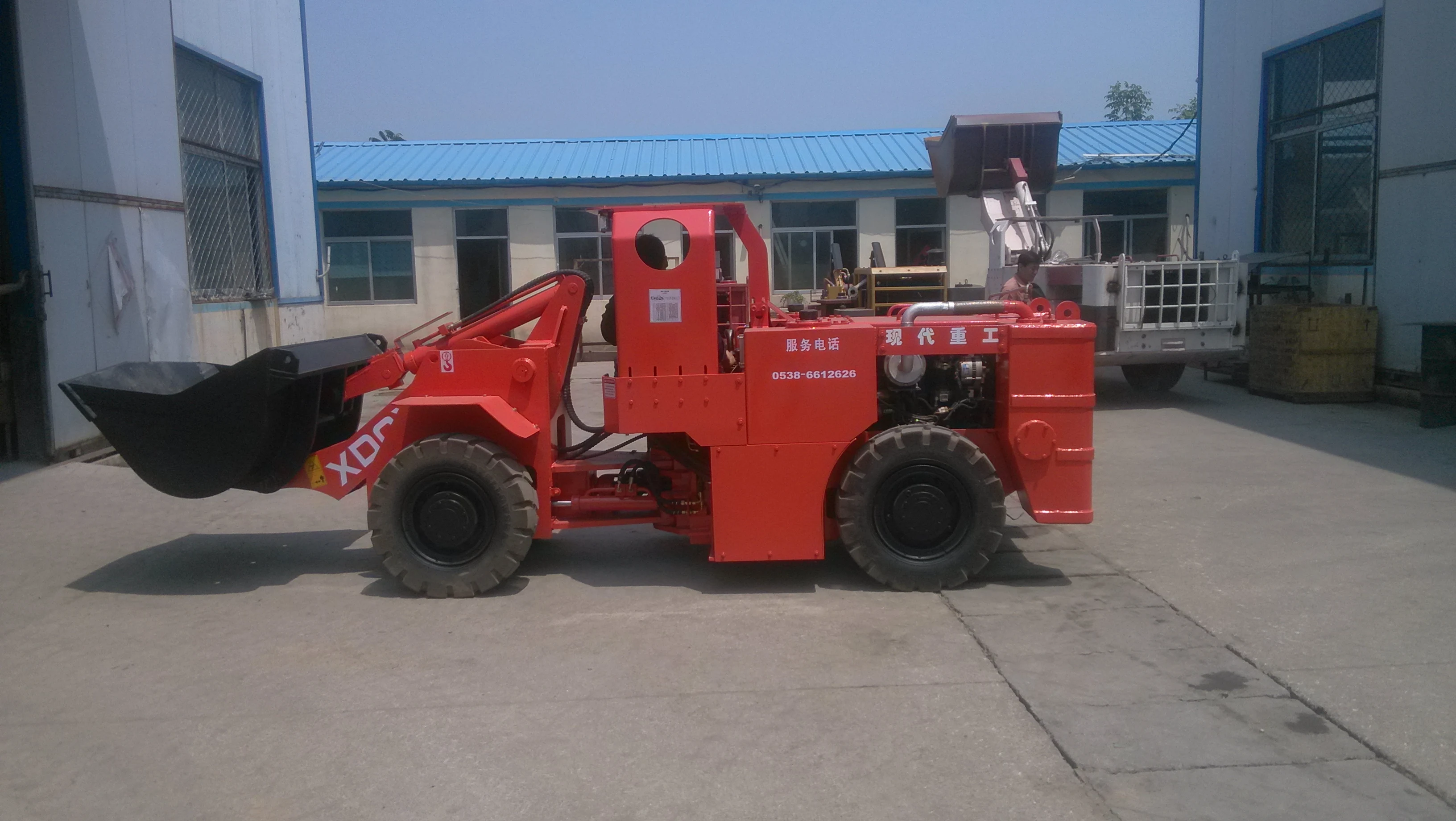 
China XDCY-06 High Quality Diesel Underground Loader / Scooptram / LHD with good Service 